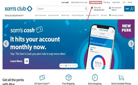 sam's club official website pay bill