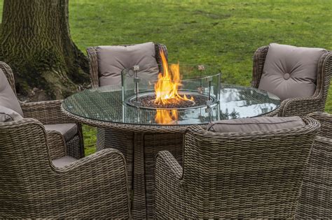 Sam's Fire Pit Table And Chairs