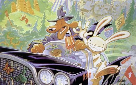 sam and max background