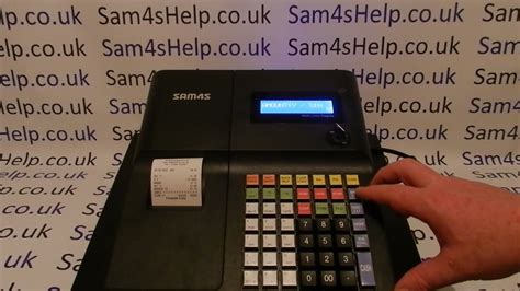 Samsung and SAM4s Cash Registers Programming sales tax on SAM4s cash