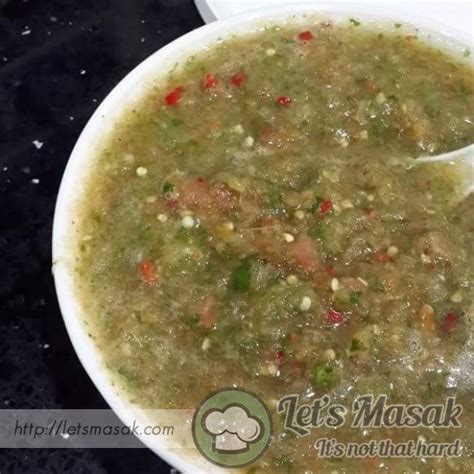 Sambal Tomato Nasi Arab Recipe LetsMasak