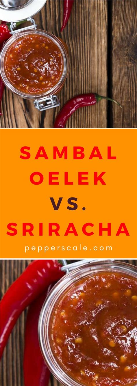 sambal vs sambal oelek
