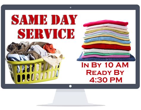 same day service dry cleaners