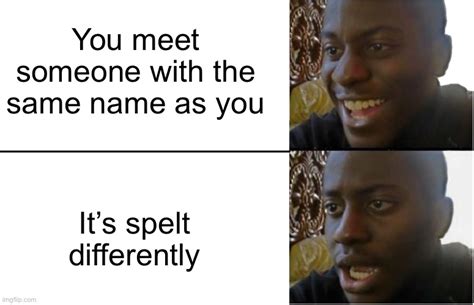 same name different spelling