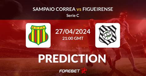 sampaio correa prediction and statistics