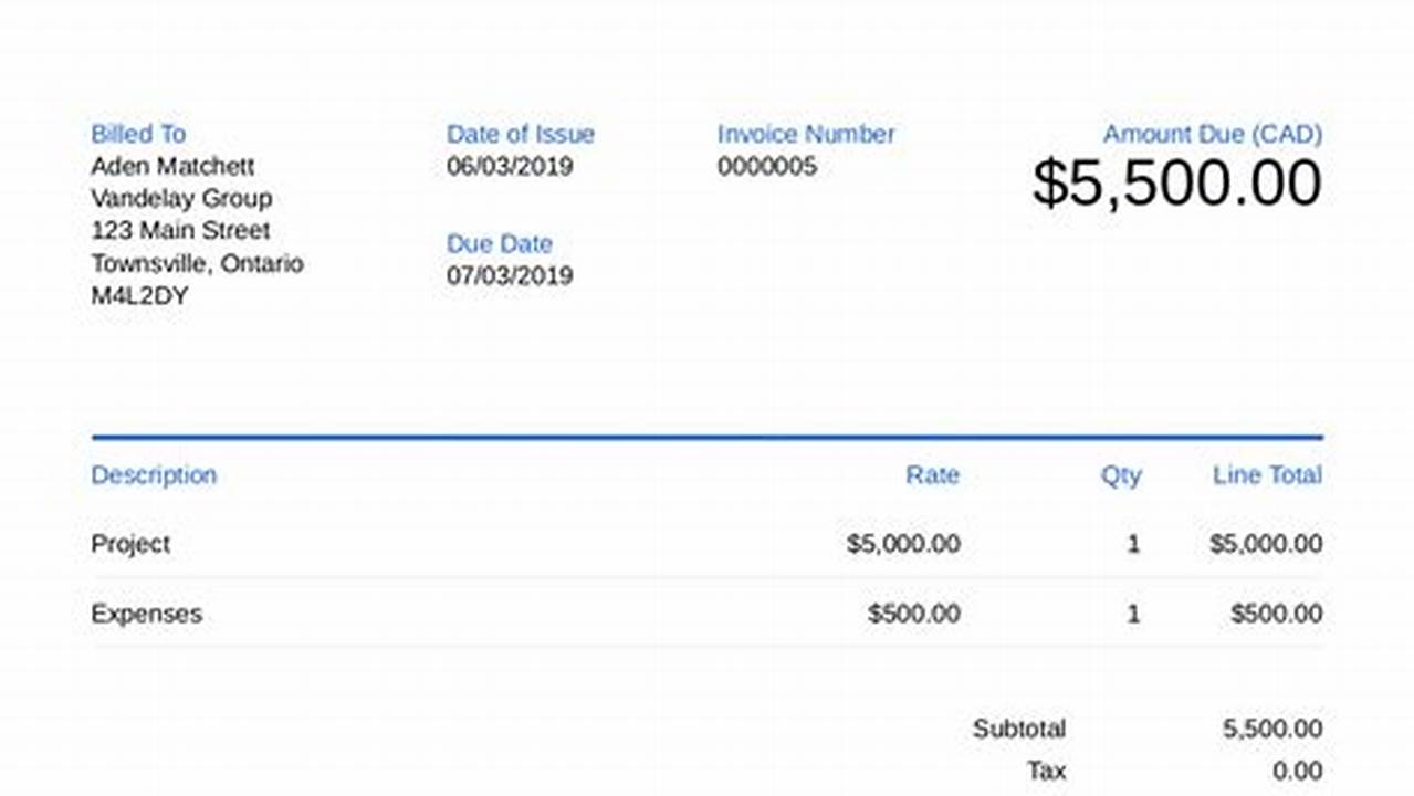 Sample Construction Invoice: A Comprehensive Guide for Accurate Billing