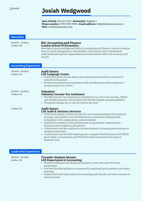 Objective In Resume For Fresh Graduate Template Business
