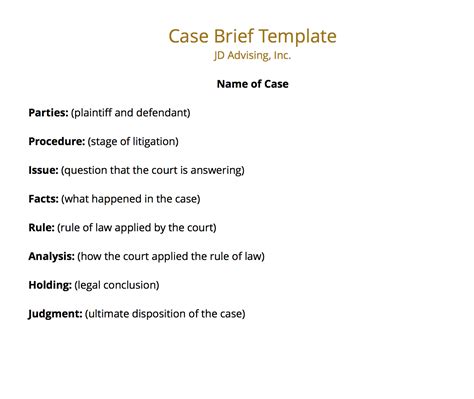 Sample Cases For Law Students