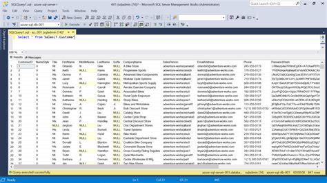 sample database for sql developer