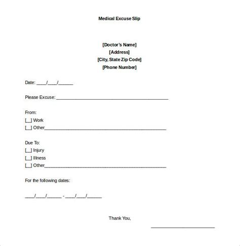 How To Write A Doctors Note Doctors note, Doctors note template