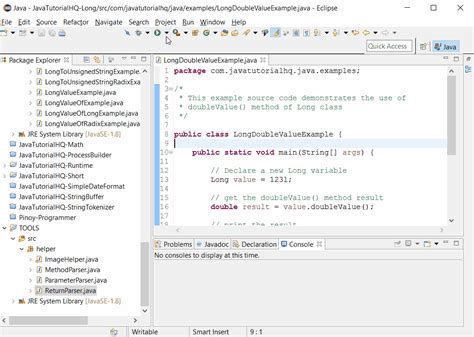 Sample Double Value In Java