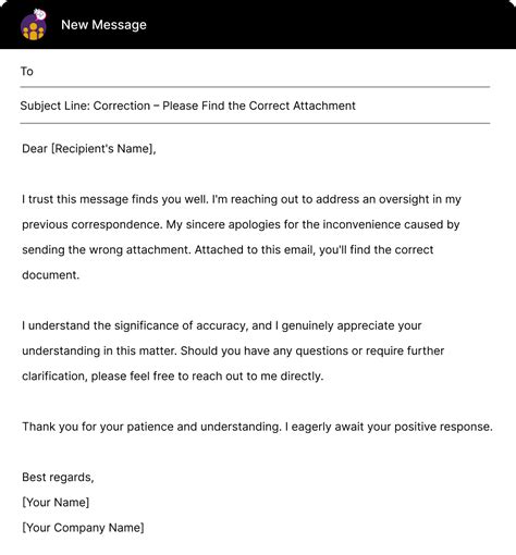 sample email for sending documents with attachment