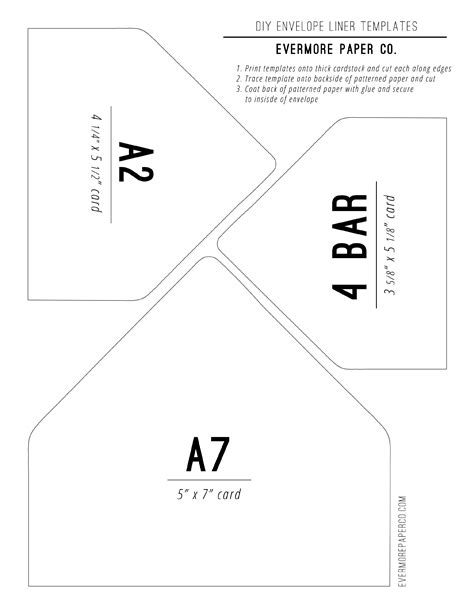 FREE 7+ Envelope Liner Templates in PdF