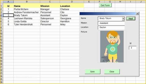 Sample Excel Userform Download