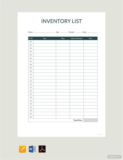 13 Free Stock Inventory And Checklist Templates For SME Businesses