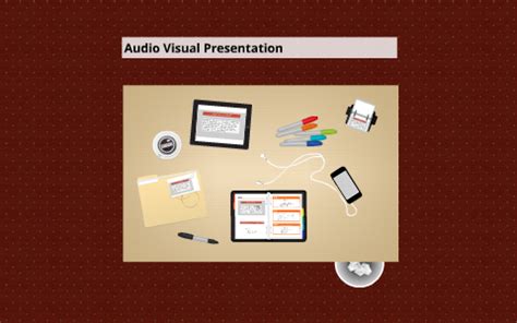 sample of audio visual presentation