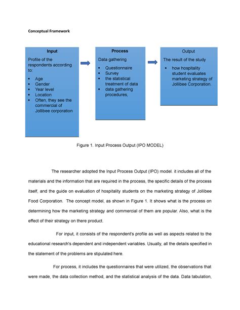 sample of conceptual framework in qualitative research example
