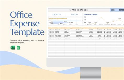 Sample Of Office Expenses