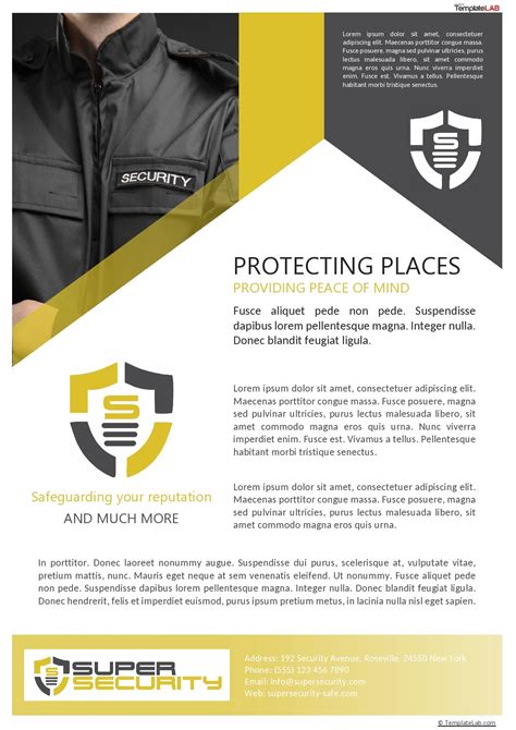 sample of security company profile