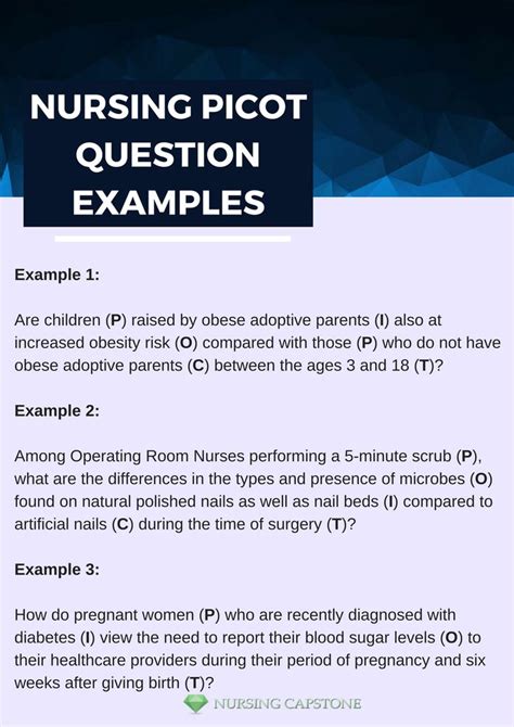 sample picot questions for falls