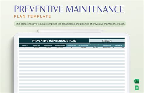 Sample Preventive Maintenance Plan For Equipment