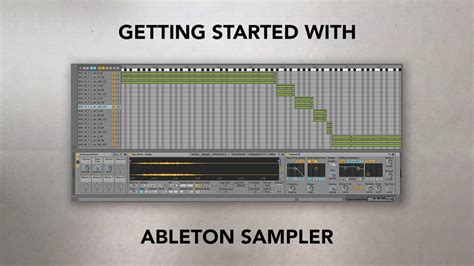 Sampler Instrument Ableton