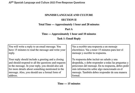 Samples In Spanish Language