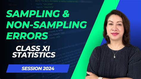 sampling and non sampling errors class 11