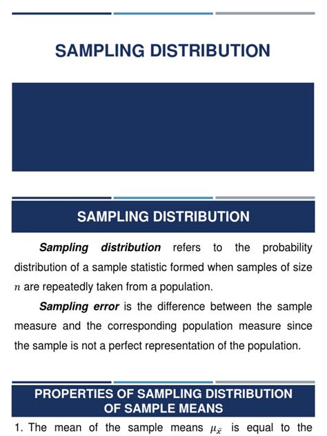 Sampling Distribution Examples With Solutions Pdf