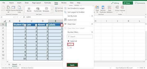 Sampling With Excel