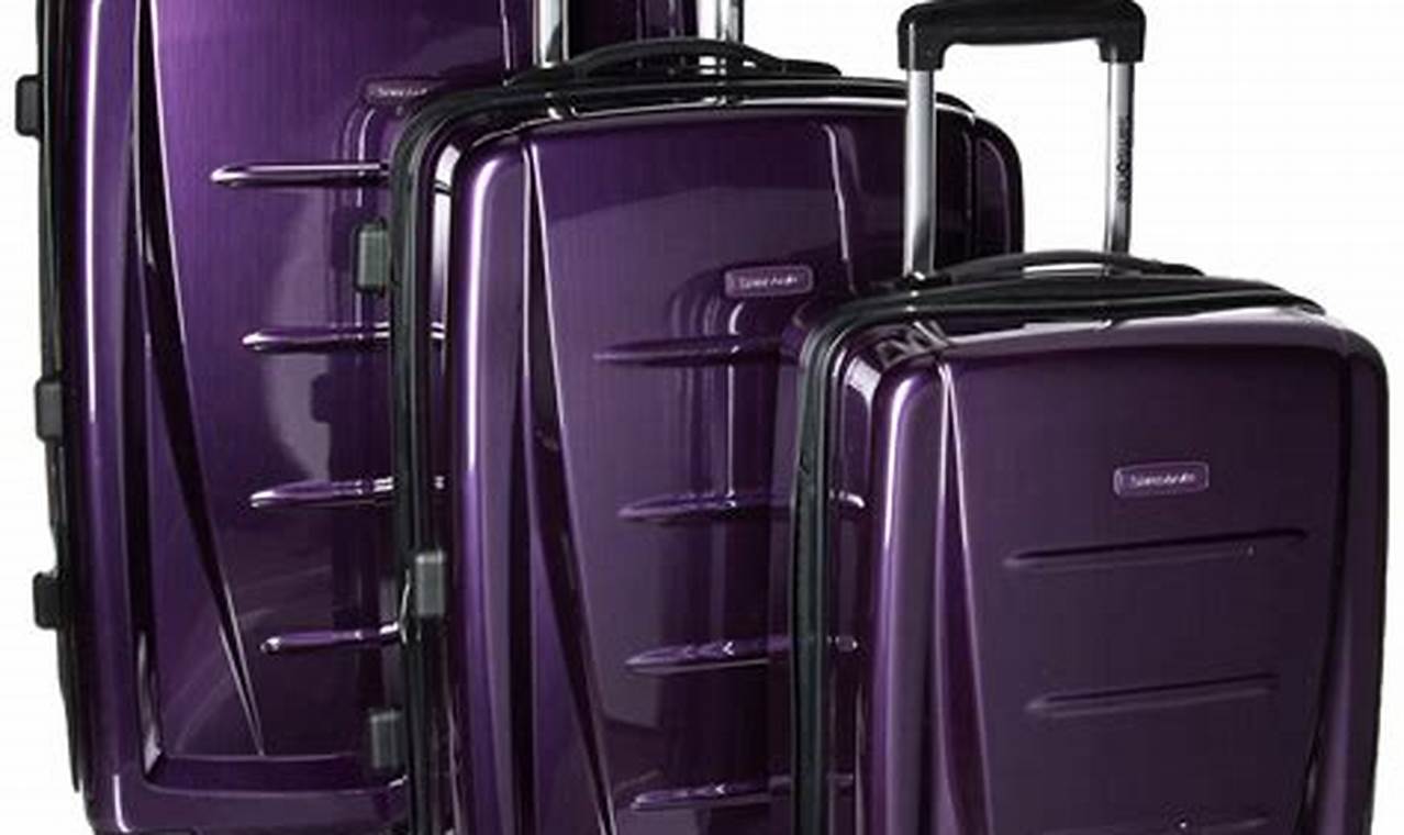 Ultimate Travel Companion: Samsonite Winfield 2 3 Piece Luggage Set Review