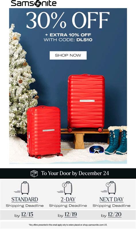 Samsonite Coupon