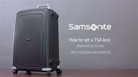 samsonite s'cure change code