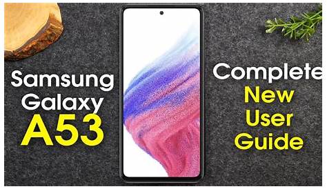 Samsung Galaxy A53 5G (S536DL) User Manual PhoneCurious