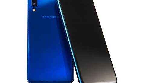 Samsung A7 2018 Triple Camera Back Cover Galaxy () GH8217833D Blue