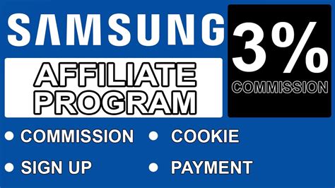 Samsung Affiliate Program With 2.25 Commission (Nov 2022)