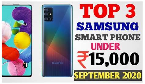 Samsung Best Camera Phone Under 15000 s ( 19 September 2020 ) In