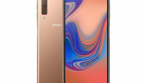 Samsung Galaxy A7 Triple Camera Gold 2018 64GB 4GB Dual