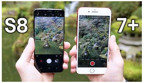 Apple iPhone 8 vs Samsung Galaxy S8 Camera and