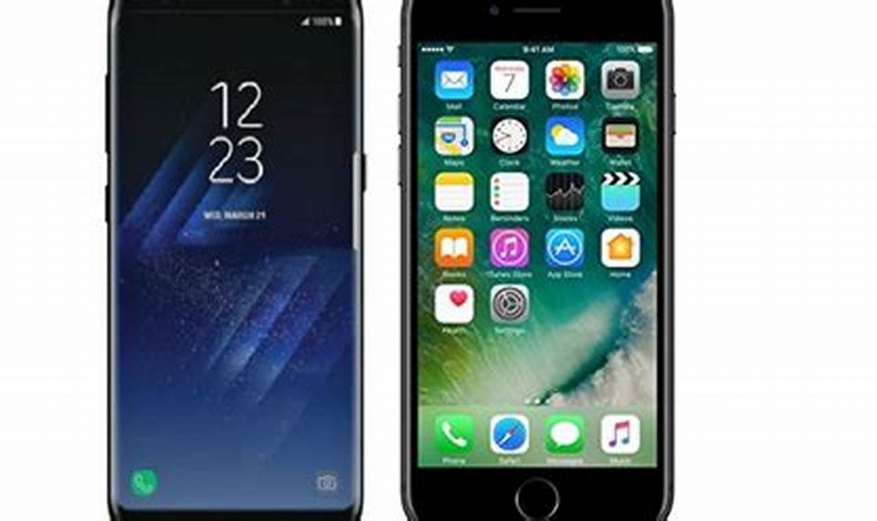 samsung galaxy s8 edge vs iphone 7 plus