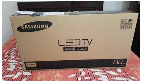 Samsung Led Tv Box SAMSUNG T32E390SX Smart 32" LED TV Black DAMAGED BOX