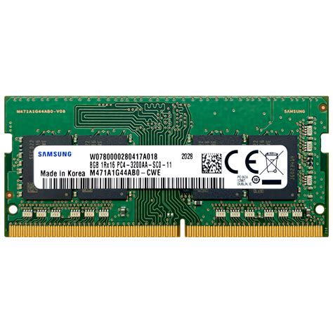 Samsung 8GB DDR3 1600Mhz Laptop Memory 2Rx8 PC312800 RAM Unbuffered
