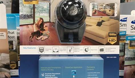 Samsung Smartcam Costco Setup SmartCam SNHV6431BN Home Security Camera