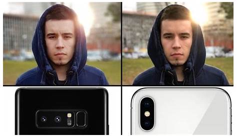 Samsung Galaxy S8 vs Apple iPhone 7 Camera and