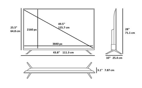 Samsung 50 Tv Stand Width