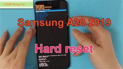 samsung a20 error code