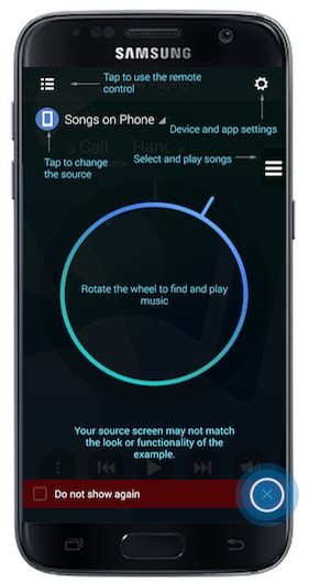 Samsung Audio Remote App Stuck On Tutorial