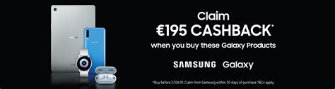 samsung cashback terms and conditions