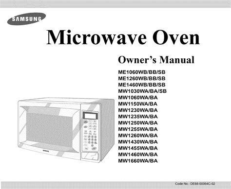 persianwildlife.us:samsung convection microwave oven manual