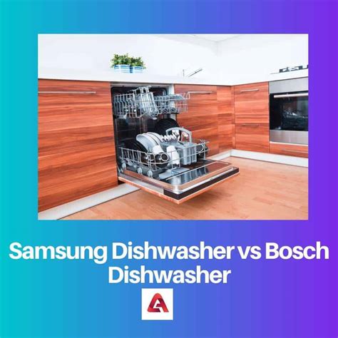samsung dishwasher comparison